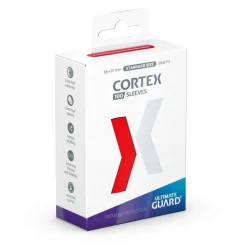 Cortex Sleeves Red Standard Size (100) Kortlommer, Cortex* Kortlommer