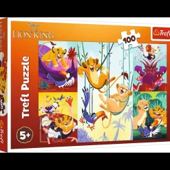 Courageous Lion King Puzzle (100)* Puslespill