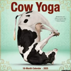 Willow Creek Press Kalendere^Cow Yoga 2026 Wall Calendar