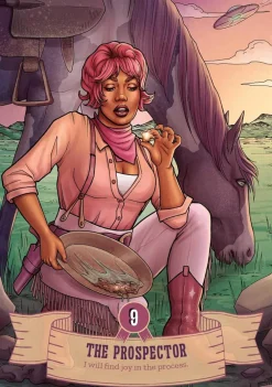 Ellie Grant Kropp, Sinn, & Sjel^Cowgirls and Aliens Oracle: Intuitive guidance to heal your soul