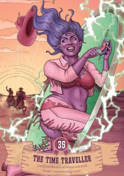 Ellie Grant Kropp, Sinn, & Sjel^Cowgirls and Aliens Oracle: Intuitive guidance to heal your soul