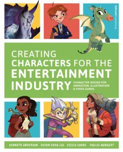 3DTotal Publishing Creating Characters for the Entertainment Industry: Develop Spectacular Designs from Basic Concepts* Tegnebøker|Tegne & Male