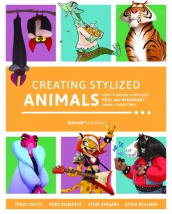 3DTotal Publishing Tegnebøker|Tegne & Male^Creating Stylized Animals: How to design compelling real and imaginary animal characters