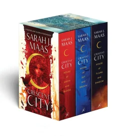 Sarah J. Maas Kropp, Sinn, & Sjel|Samlebokser^Crescent City Hardcover Box Set: Devour all three books in the SENSATIONAL Crescent City series