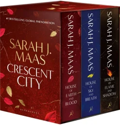 Sarah J. Maas Samlebokser^Crescent City Paperback Box Set: All three paperbacks in the STUNNING Crescent City series