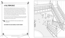 Alessandra Santelli Crime Scene: Colour the Crime Scene, Analyze the Clues and Solve the Murder Mystery!* Tegne & Male|Spill Og Aktiviteter