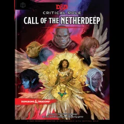 Wizards of the Coast Critical Role Call of the Netherdeep HC* Regelbøker