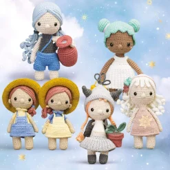 Carla Mitrani Crochet Zodiac Dolls: Stitch the Horoscope with Astrological Amigurumi* Strikkeoppskrifter