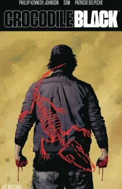 Phillip Kennedy Johnson Crocodile Black* Krim & Mysterier