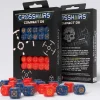 Q-Workshop Crosshairs Compact 14mm D6 Cobalt & Red (20)* Sett