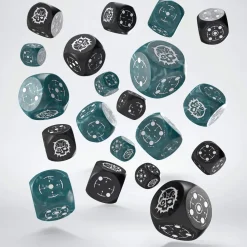 Q-Workshop Crosshairs Compact 14mm D6 Stormy & Black (20)* Sett