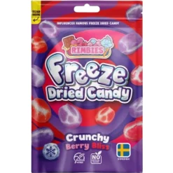 Crunchy Berry Bliss Freeze Dried Candy 80g* Godteri