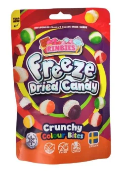 Godteri^Crunchy Colour Bites Freeze Dried Candy 80g
