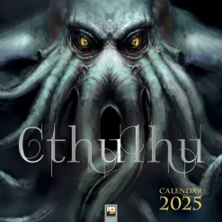 Flame Tree Studio Cthulhu Art 2025 Wall Calendar* Kalendere