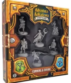 Steamforged Games Cunning & Divine Miniatures Adventures & Academia RPG* Karakterer