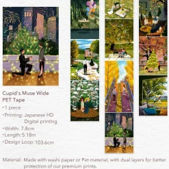 Tilbehør^Cupid's Muse Wide PET Tape
