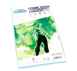 Tilbehør & Oppbevaring^Current Size BIG Resealable Comic Bags (100)