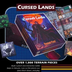 1985 Games Cursed Lands , Dungeon Craft* Kart & Battlemaps