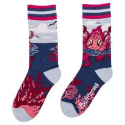 Footclothes Sokker & Fottøy^Cute Kraken Socks (36-46)