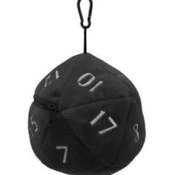 Ultra Pro D20 Black Plush Dice Bag Terningpose* Poser & Beger