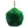 Ultra Pro D20 Green Plush Dice Bag Terningpose* Poser & Beger