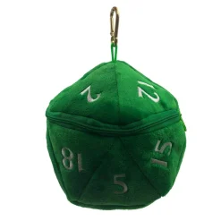 Ultra Pro D20 Green Plush Dice Bag Terningpose* Poser & Beger
