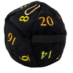 Ultra Pro Poser & Beger^D20 Rainbow Plush Dice Bag Terningpose