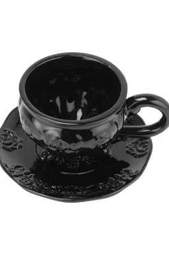 Haunted Homeware Servisesett^Daemon Teacup & Saucer
