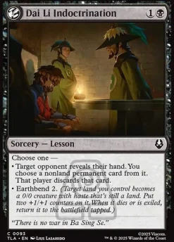 Singles (Løskort)|Singles (Løskort)^Dai Li Indoctrination (Enkeltkort)