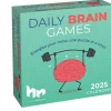 Happyneuron Spill Og Aktiviteter^Daily Brain Games 2025 Day-to-Day Calendar: Energize your mind, one puzzle at a time!