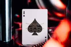 Theory11 Deluxe Playing Cards Kortstokk^Dark Side Grey Deluxe Kortstokk