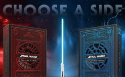 Theory11 Deluxe Playing Cards Kortstokk|Klassikere^Dark Side Red Deluxe Kortstokk