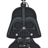 Darth Vader Soft Touch PVC Bag Clip* Nøkkelringer