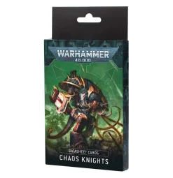 Games Workshop Datasheet Cards Chaos Knights* Warhammer 40,000