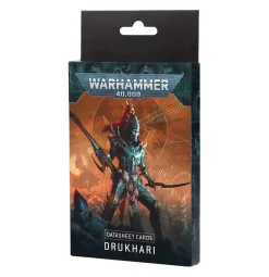 Games Workshop Warhammer 40,000^Datasheet Cards Drukhari (2025)