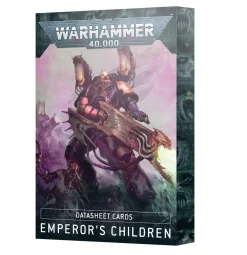 Games Workshop Datasheet Cards Emperor's Children* Warhammer 40,000