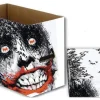 Tilbehør & Oppbevaring^DC Comics Joker Bats 5 Pk Short Comic Storage Box