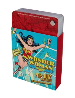 Darcy Reed DC Comics: Wonder Woman Pop Quiz Trivia Deck* Spill Og Aktiviteter