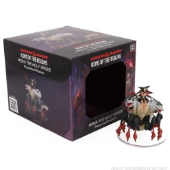 WizKids D&d Icons Realms Miska Wolf Spider Boxed Mini* Monstere|Tilbehør