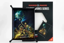 Metallic Dice Games Brett|Tilbehør^D&D Masterworks Dice Tray Jeff Easley
