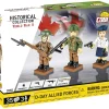 COBI Historical Collection Cobi^D-Day Allied Troops Figure Pack