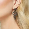 Haunted Lifestyle Deadly Coil Earrings* Smykker|Smykker