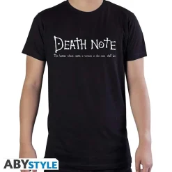 Death Note Black T-Shirt* T-Skjorter