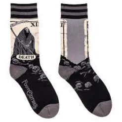 Footclothes Sokker & Fottøy^Death Tarot Card Socks (36-46)