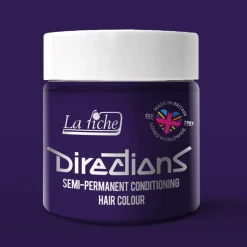 Directions Hårfarge & Sminke^Deep Purple Semi Permanent Hair Dye 88 ml