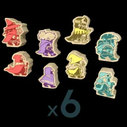 Earthborne Rangers Tilbehør Til Brettspill^Deluxe Ranger Tokens (8)