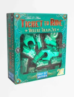 Ticket To Ride Deluxe Train Set Green* Tilbehør Til Brettspill