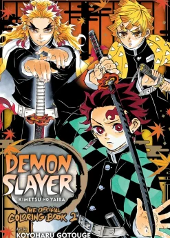 Koyoharu Gotouge Tegne & Male^Demon Slayer: Kimetsu no Yaiba: The Official Coloring Book 2