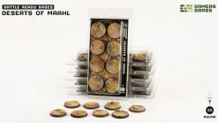 Gamers Grass Basing & Modellering^Deserts of Maahl Bases Round 32 mm (8)
