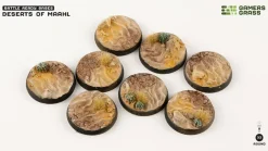 Gamers Grass Basing & Modellering^Deserts of Maahl Bases Round 32 mm (8)